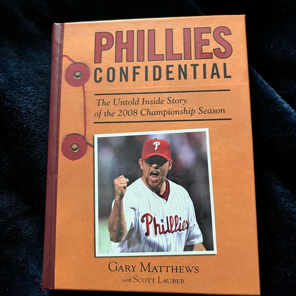 Phillies Confidential Hardcover Book
